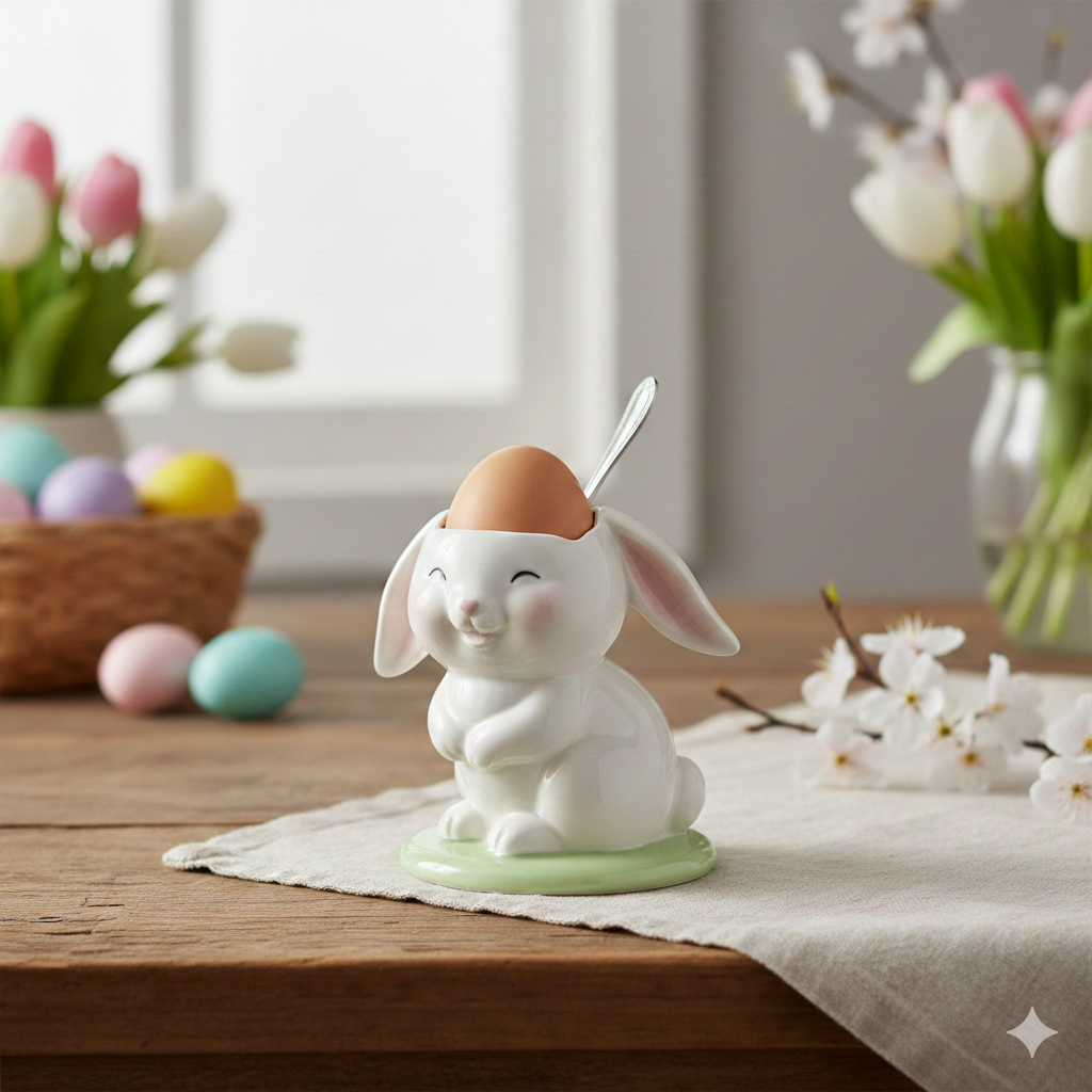 Porta uova coniglietto