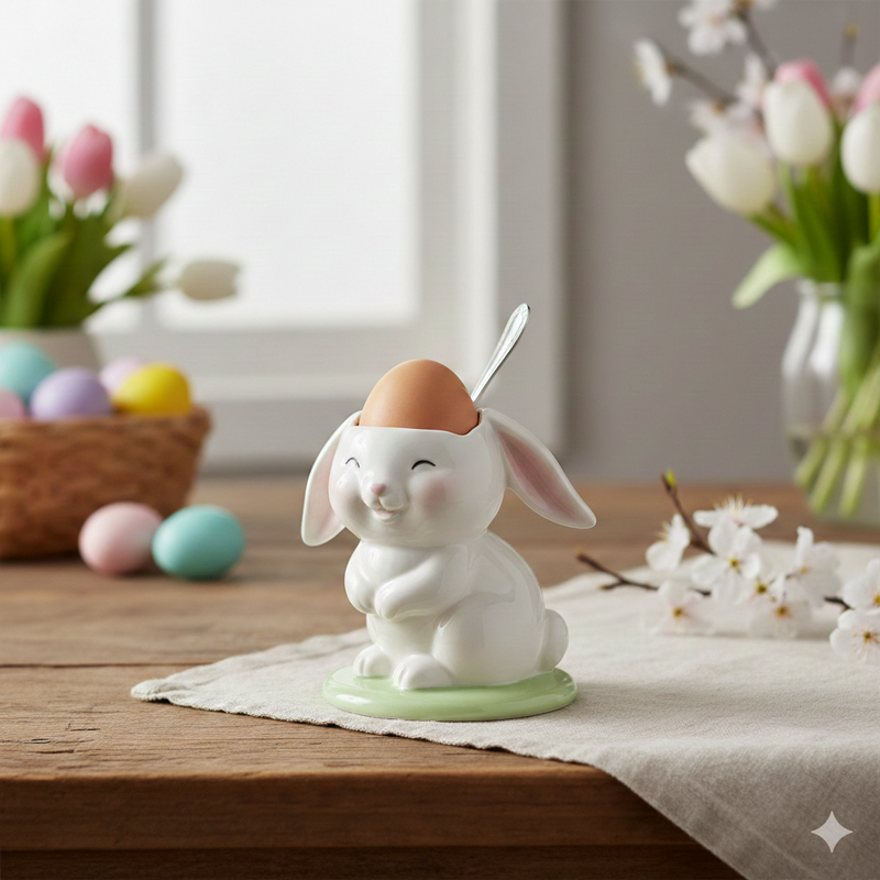 Porta uova coniglietto