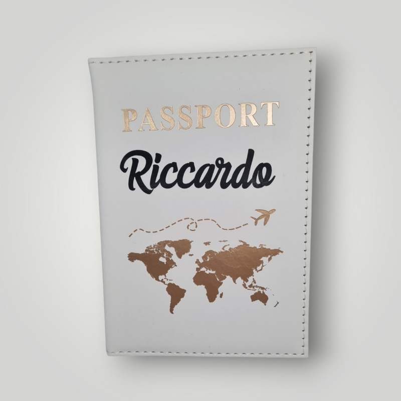 Porta passaporto personalizzato Uomo