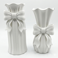 Set Vasi Decorativi con fiocco - Eleganza che fiorisce