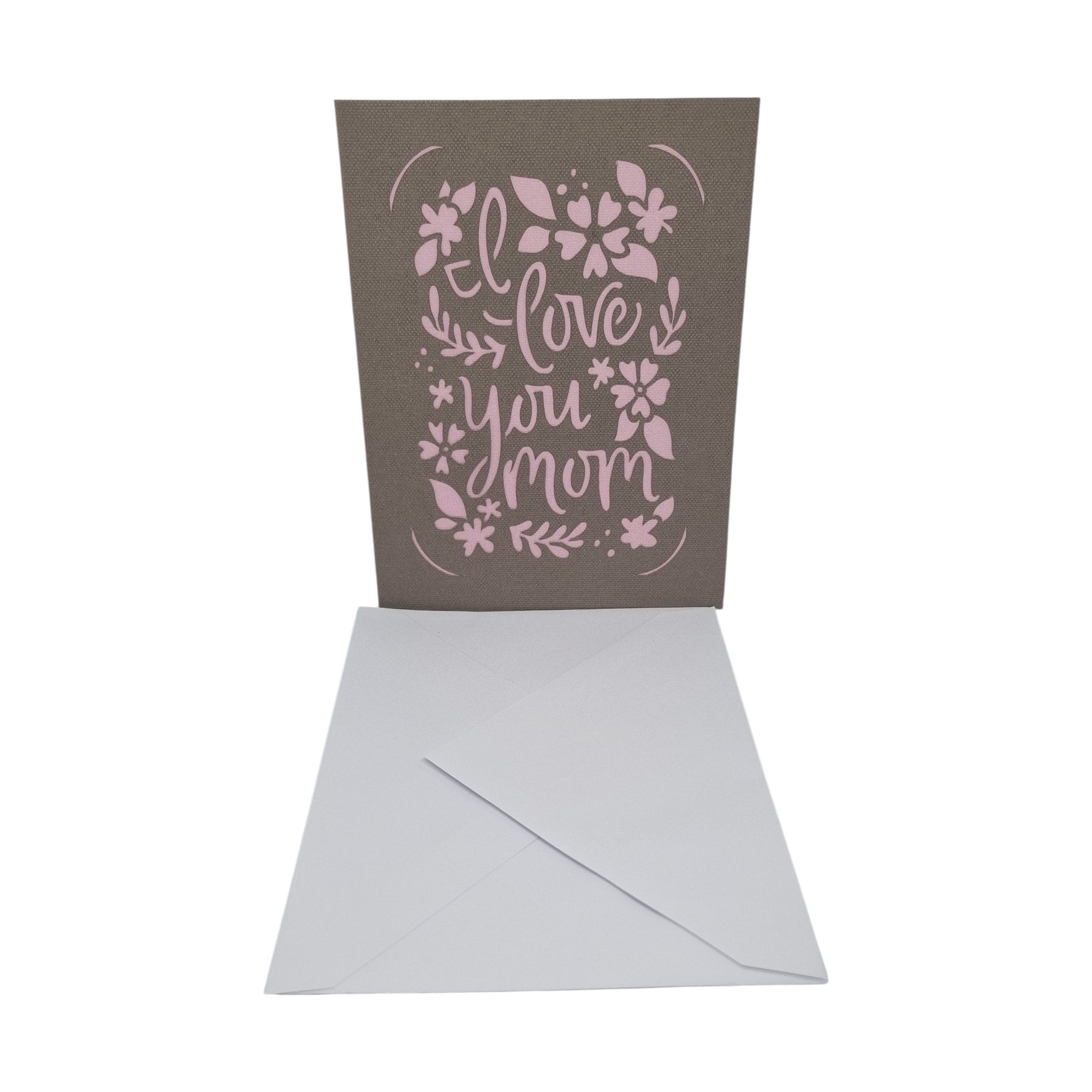 Biglietto d'auguri i love you mom