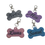 Targhetta per cane osso