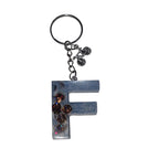 Portachiavi in resina iniziale del nome