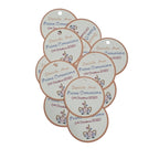 10 Cartellini per bomboniera Prima Comunione