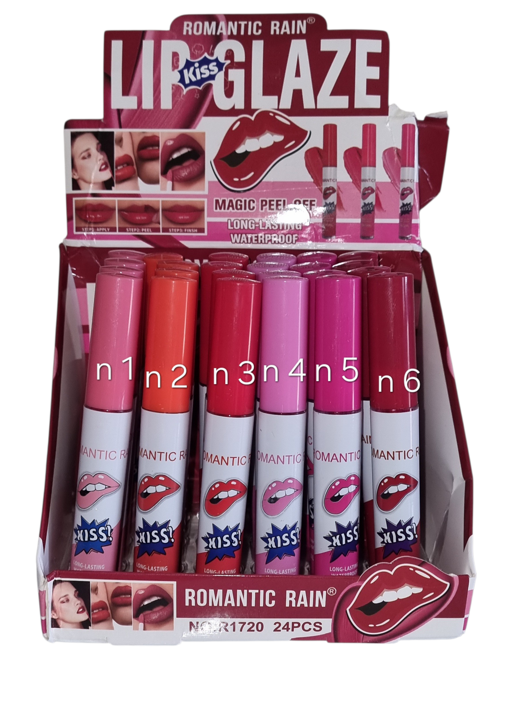 Lipgloss peel off