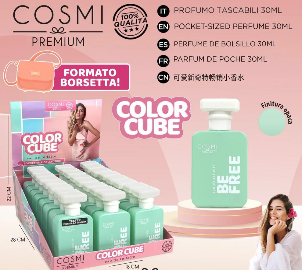 Profumi Color Cube formato borsetta