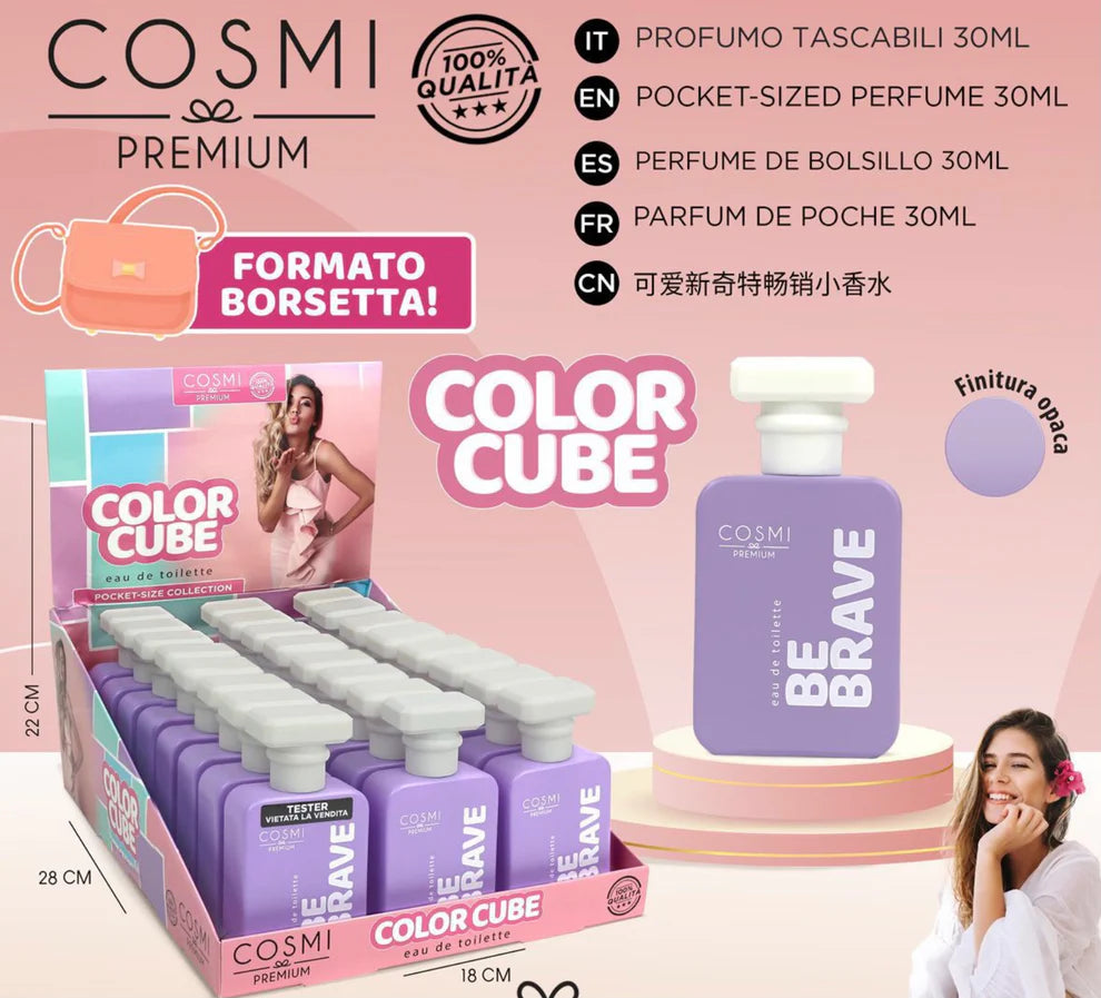 Profumi Color Cube formato borsetta