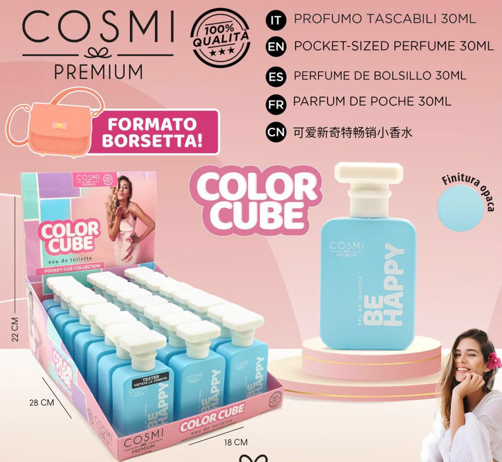 Profumi Color Cube formato borsetta