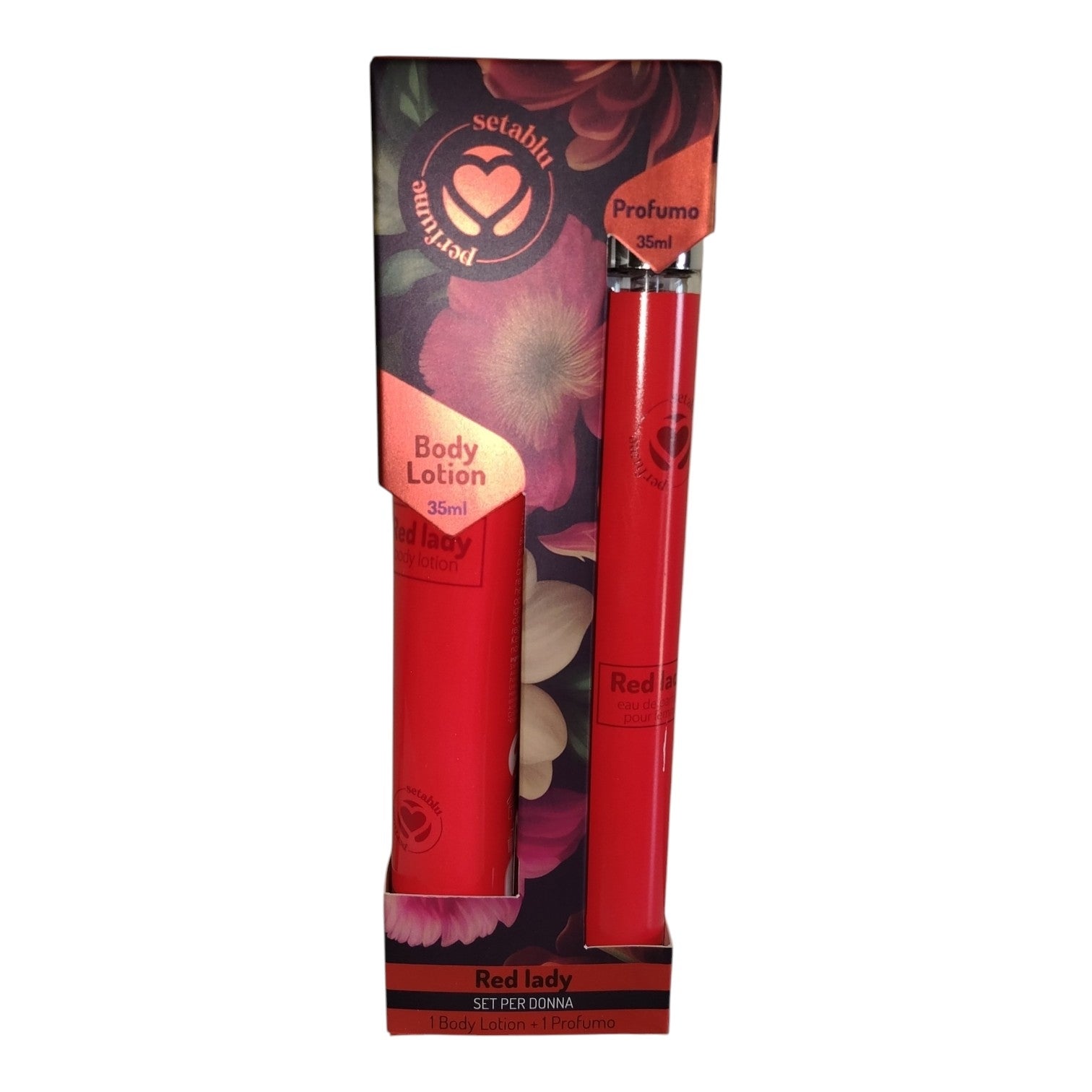 Set Regalo Donna Setablu – 1 Body Lotion (35ml) + 1 Profumo