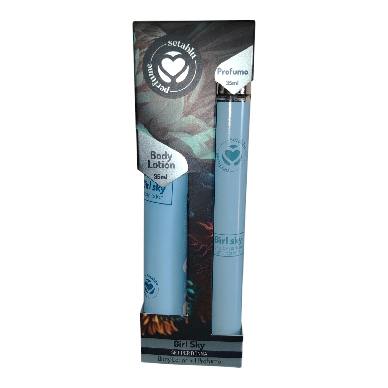 Set Regalo Donna Setablu – 1 Body Lotion (35ml) + 1 Profumo