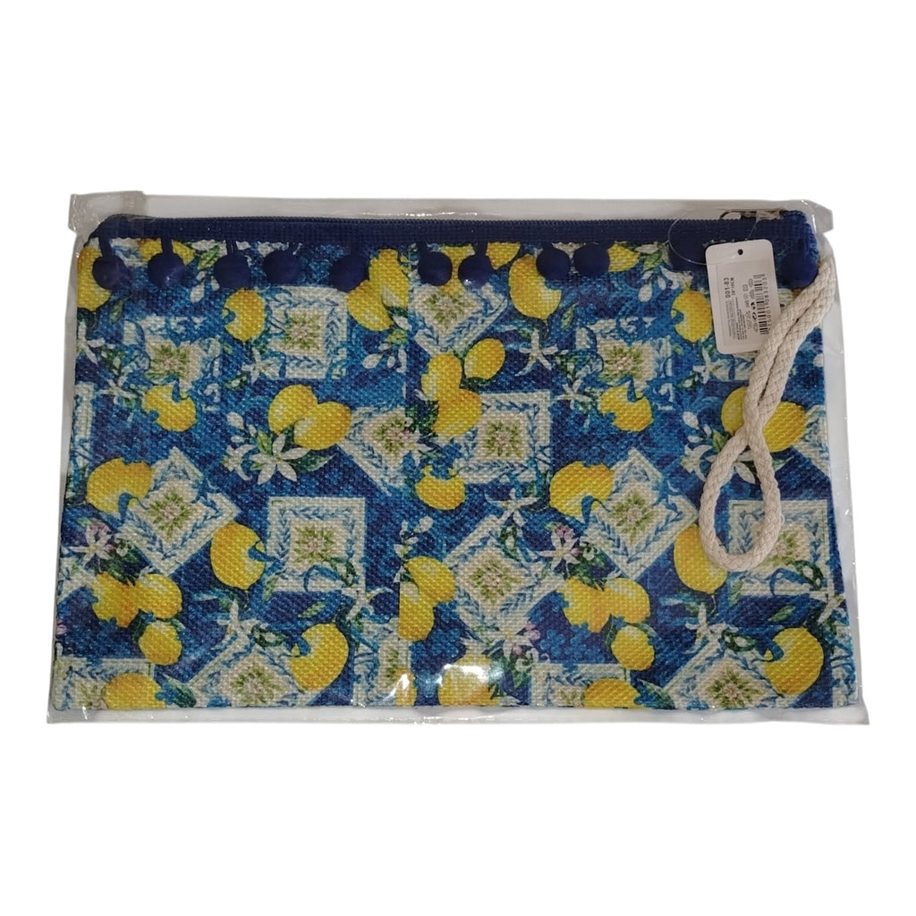 Pochette Piatta Fantasia con Pompon