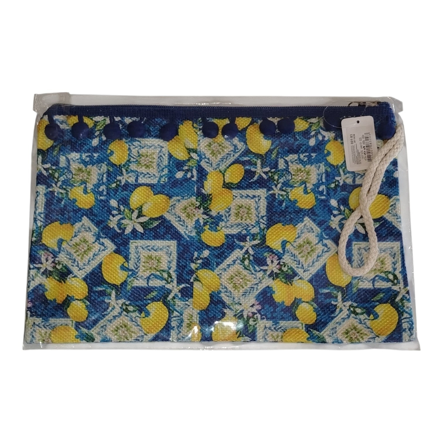 Pochette Piatta Fantasia con Pompon