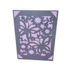 Biglietto auguri happy farfalle