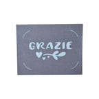 Biglietto auguri grazie