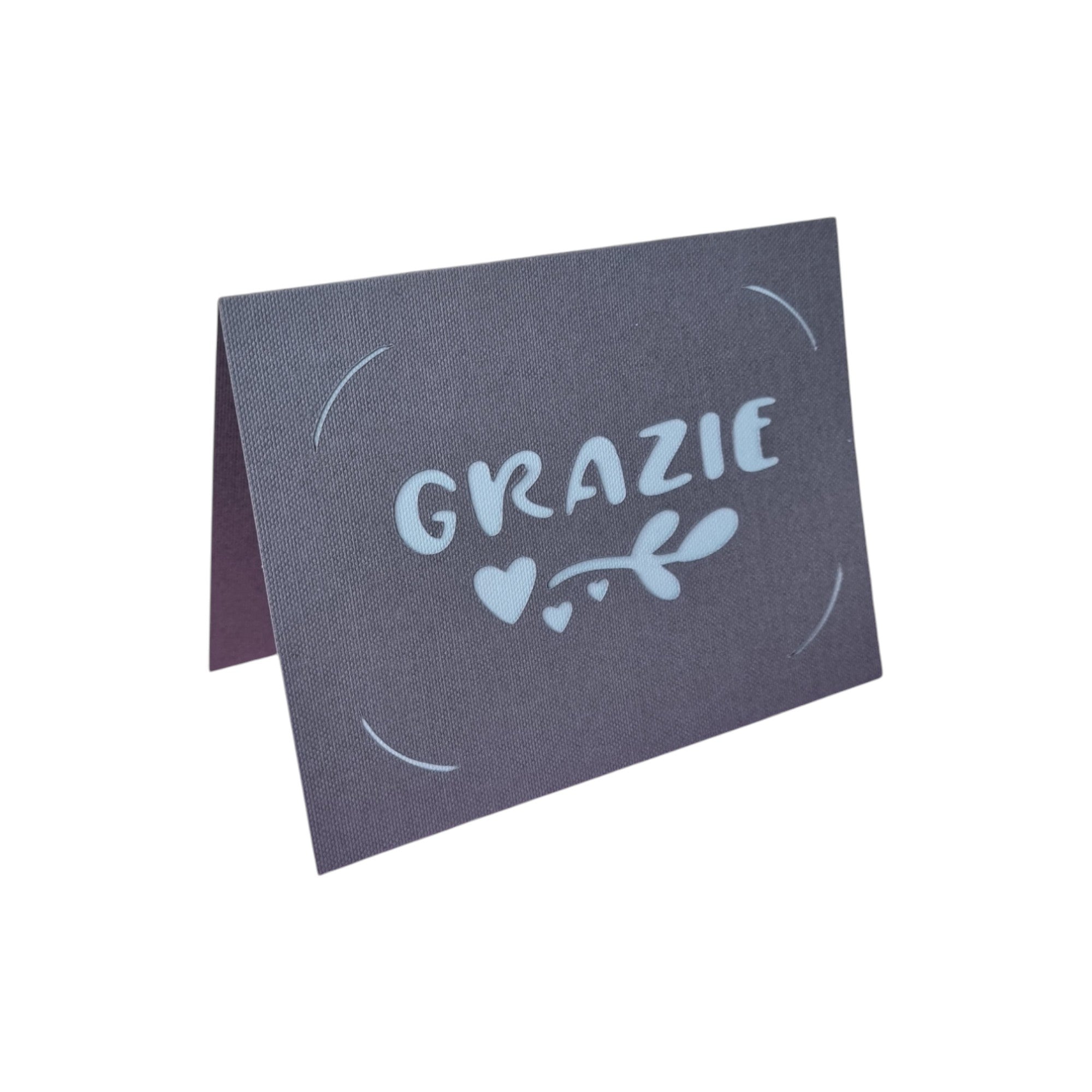 Biglietto auguri grazie