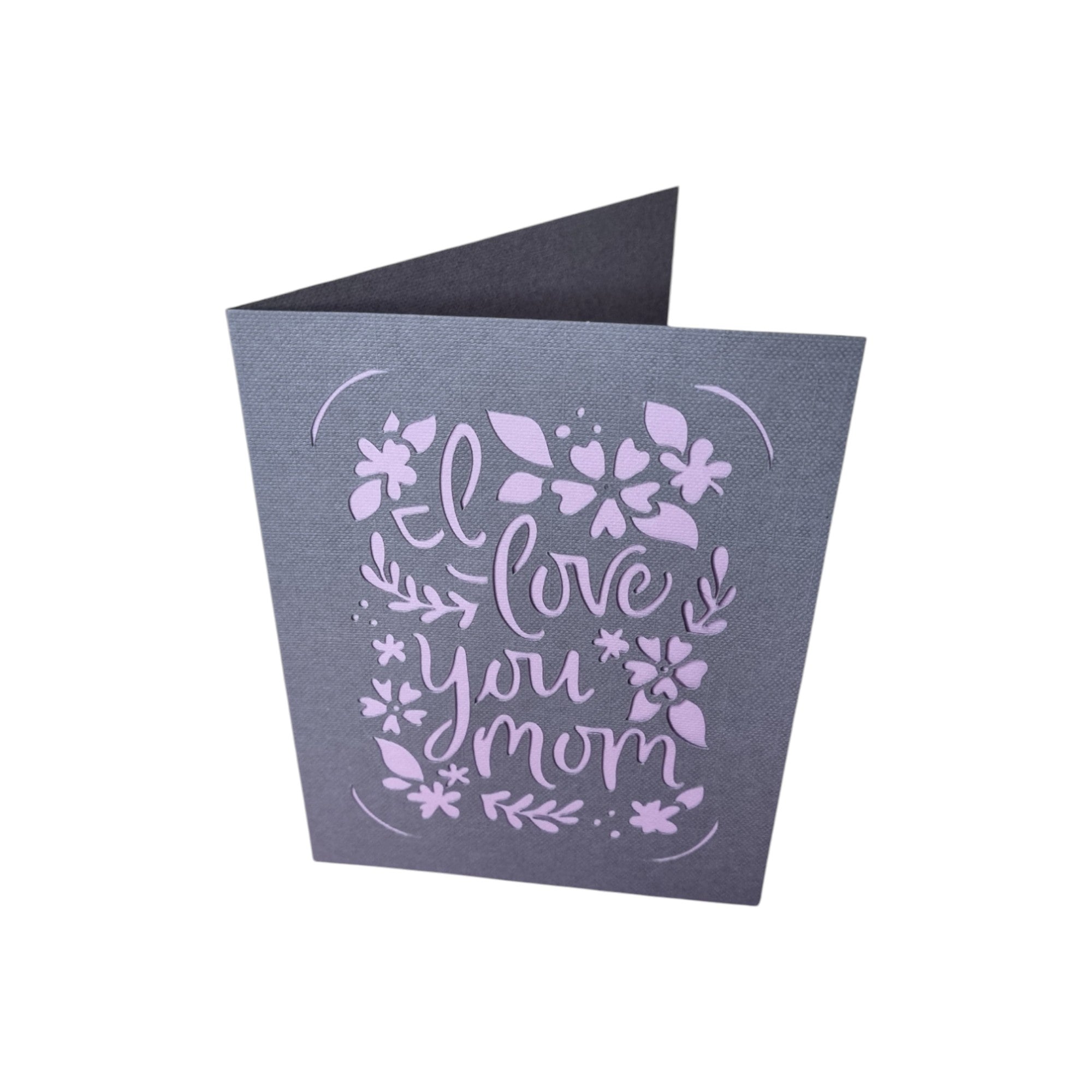 Biglietto d'auguri i love you mom