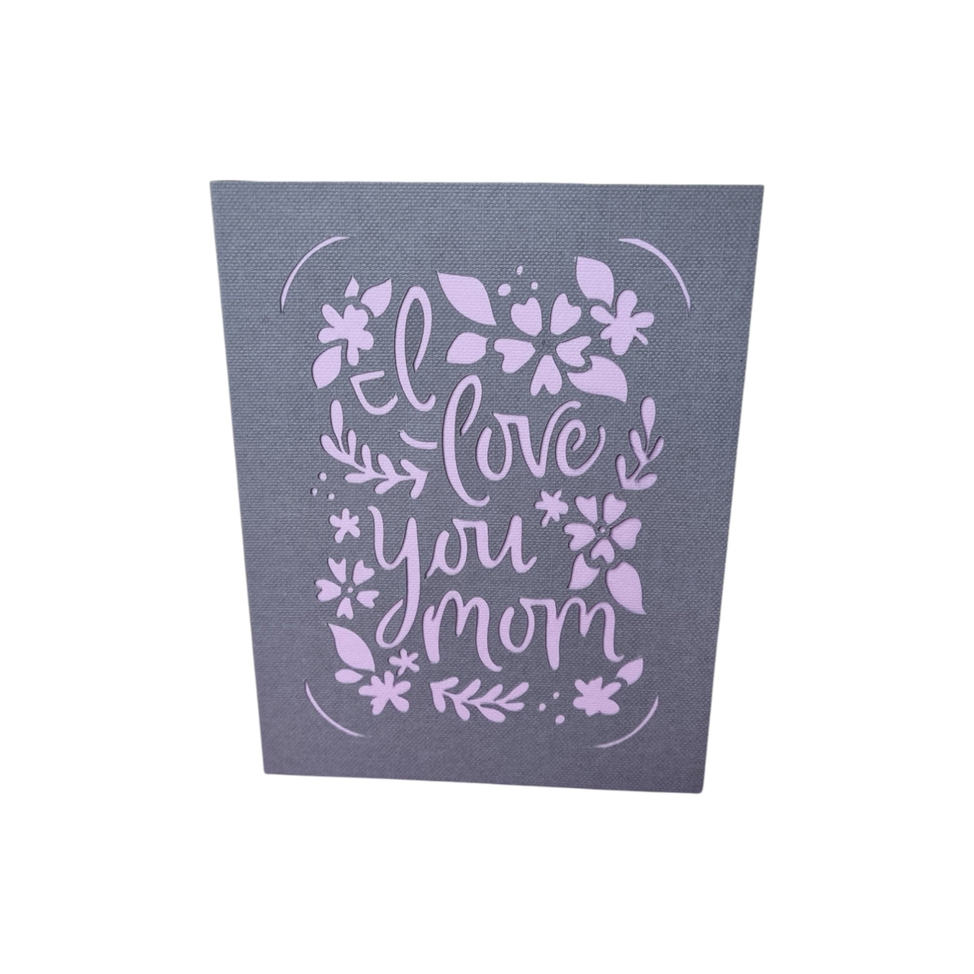 Biglietto d'auguri i love you mom