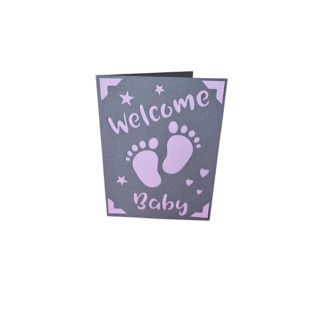 Biglietto d'auguri welcome baby