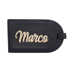 Kit porta passaporto e porta etichetta bagaglio personalizzato