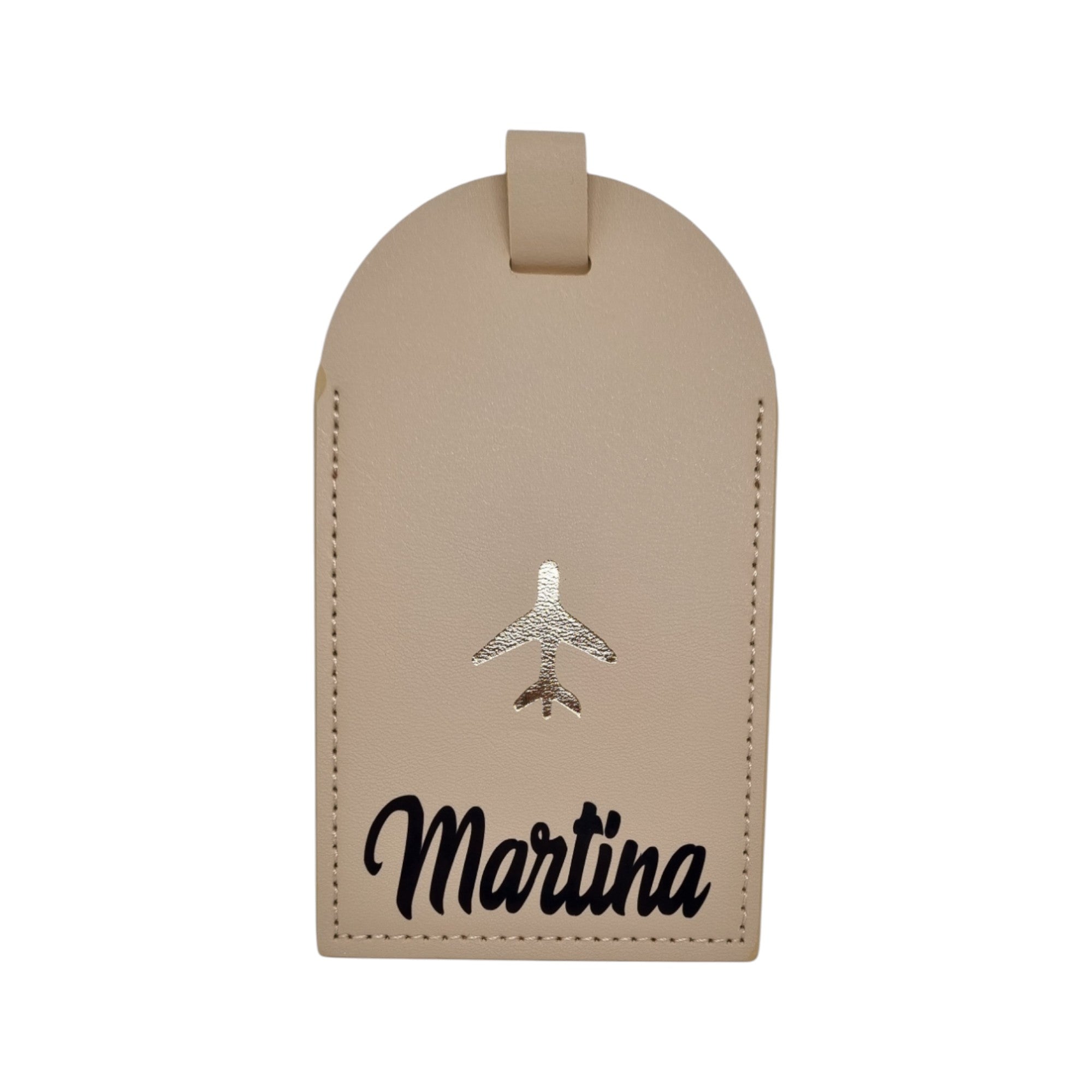 Porta passaporto con etichetta bagaglio personalizzato