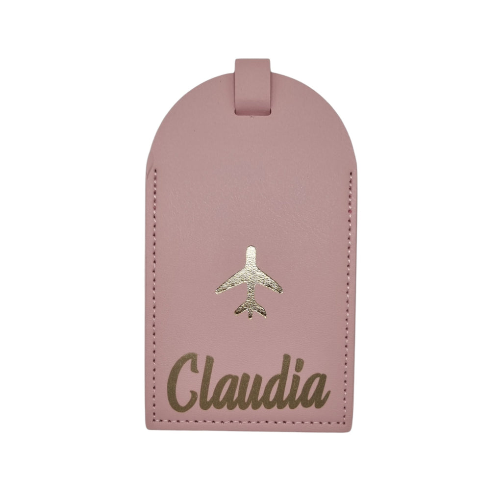 Porta passaporto con etichetta bagaglio personalizzato