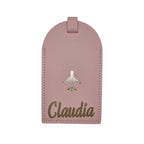 Porta passaporto con etichetta bagaglio personalizzato