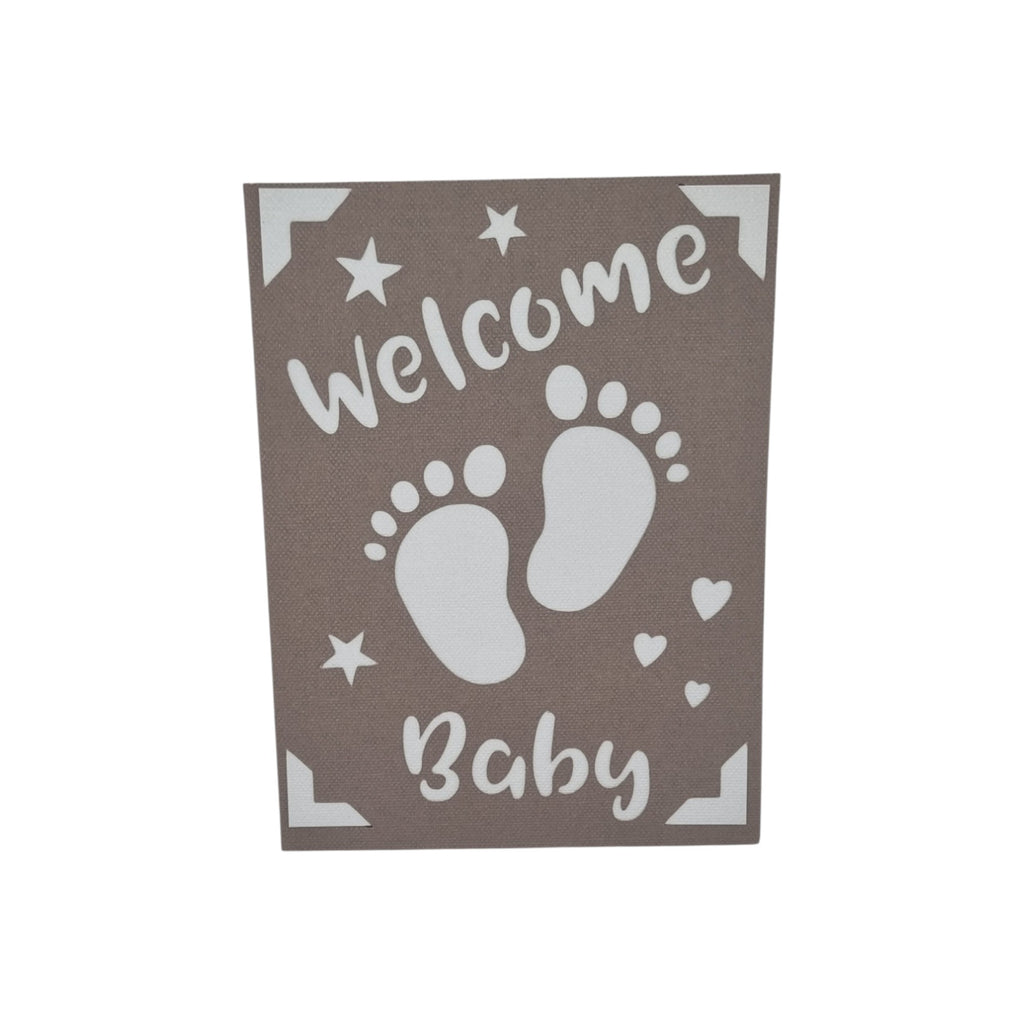 Biglietto d'auguri welcome baby