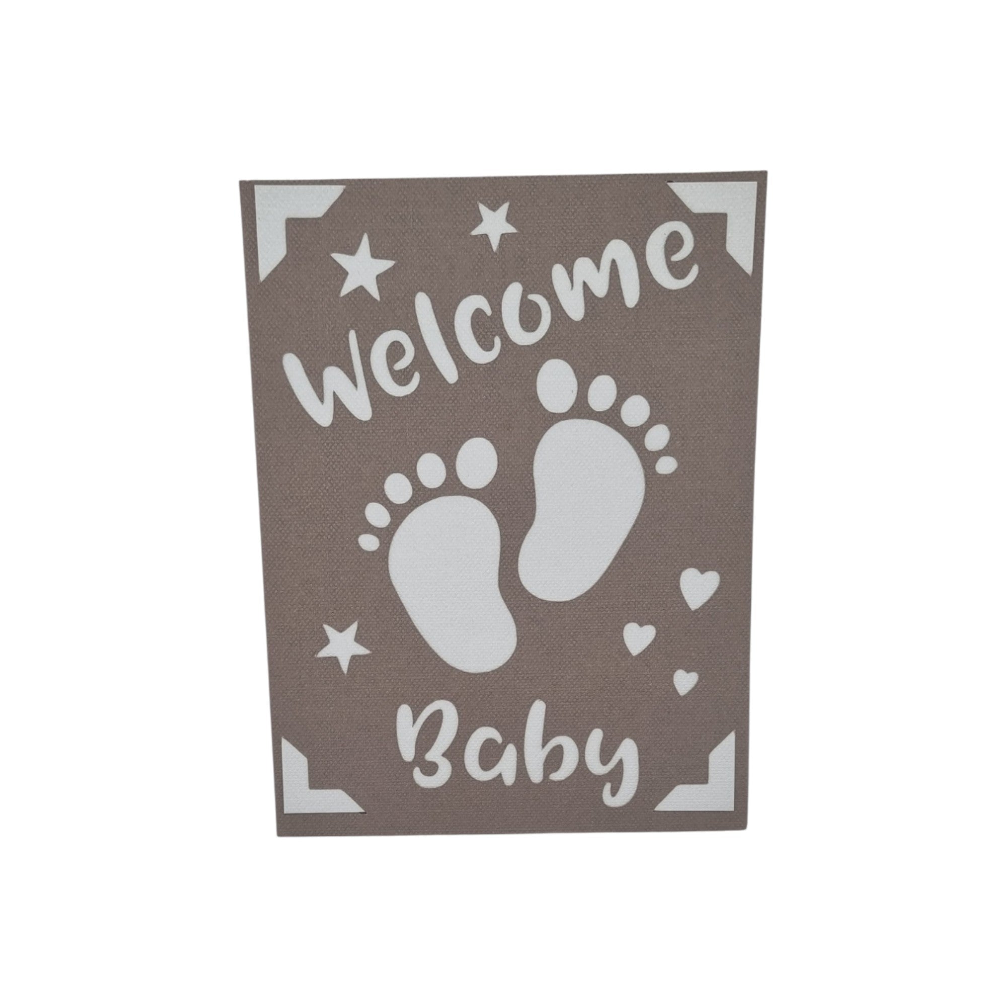 Biglietto d'auguri welcome baby