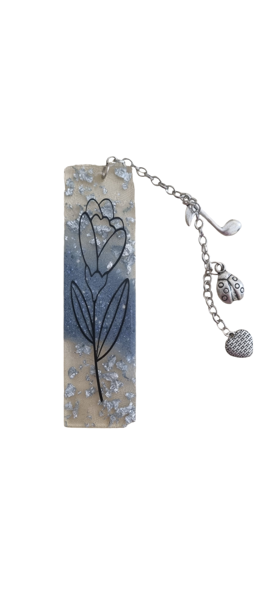 Segnalibro in resina con zampa