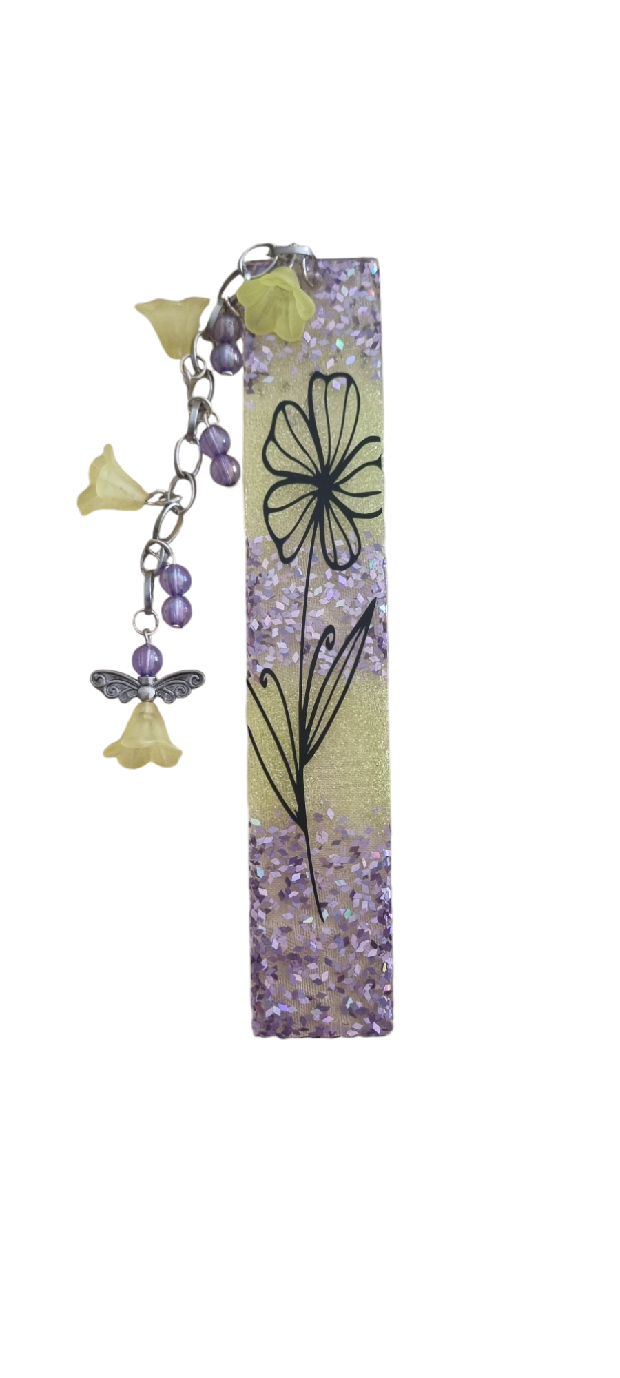 Segnalibro in resina con zampa