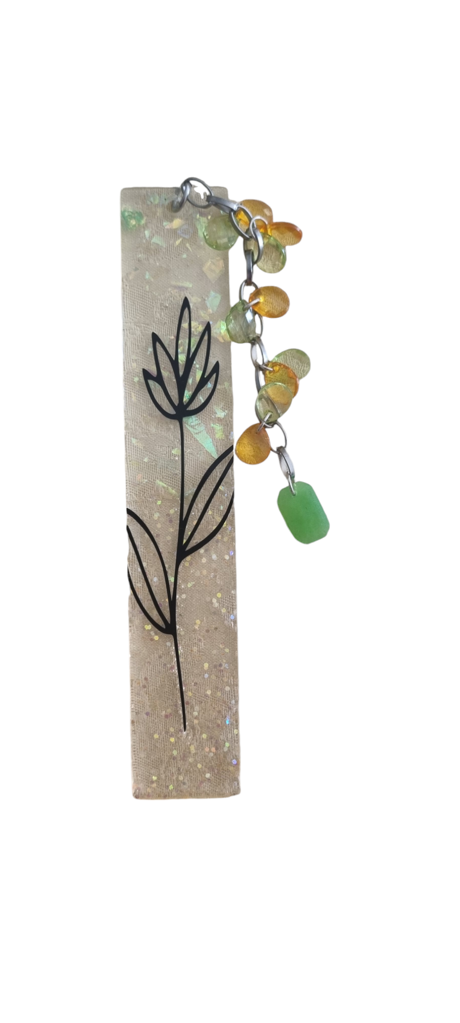 Segnalibro in resina con zampa