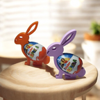 Set Coniglietto porta uovo + coniglietto porta barretta Kinder