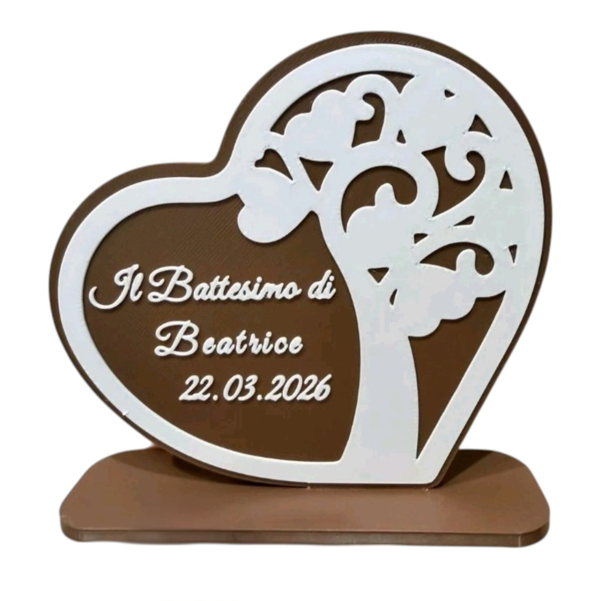 Bomboniera Battesimo "Albero della Vita" in Stampa 3D – Personalizzabile