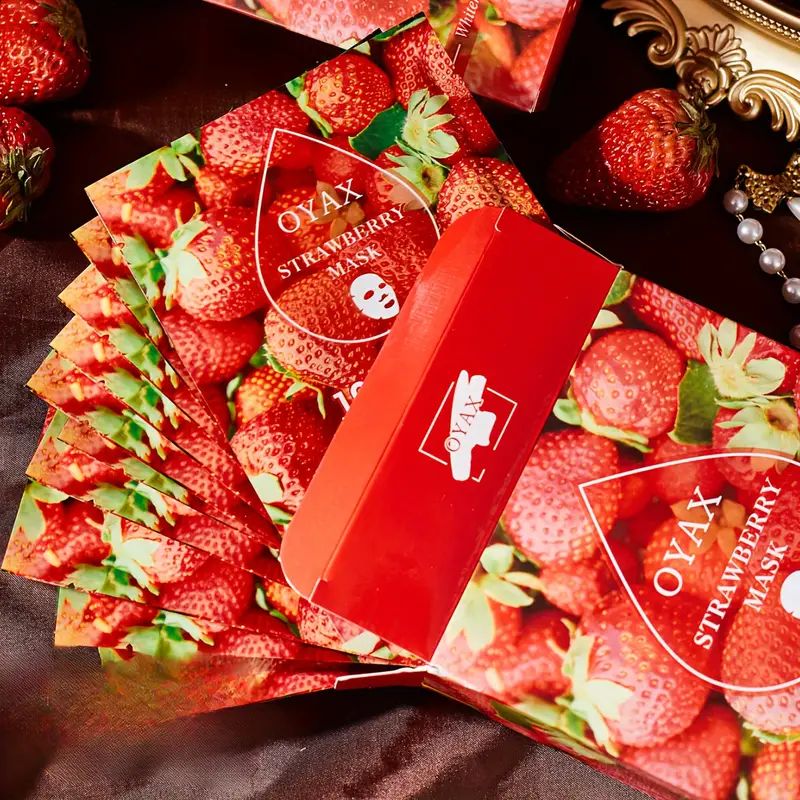 Maschera viso Fragole