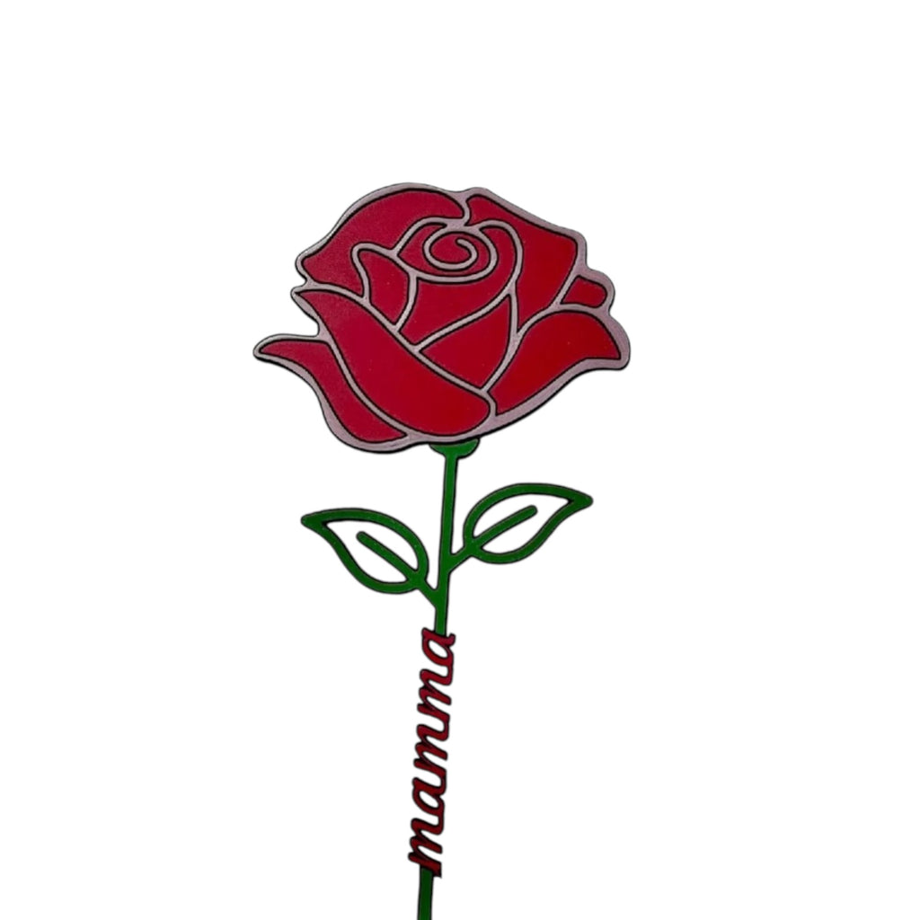 Decorazione Rosa festa della mamma