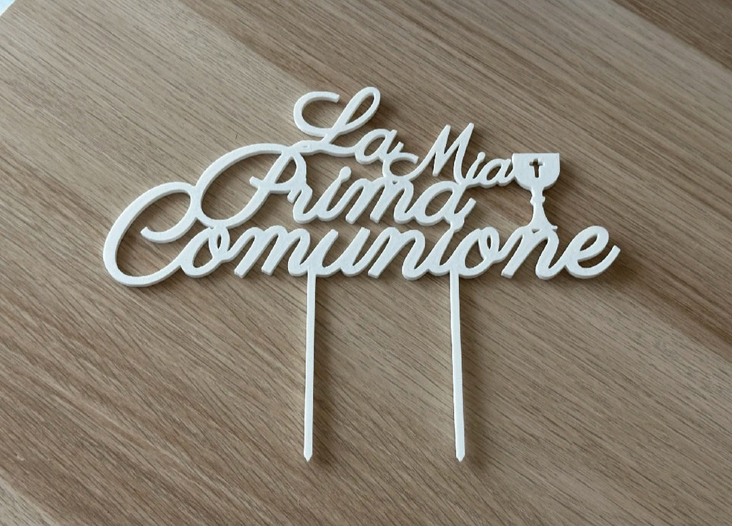 Topper torta Comunione