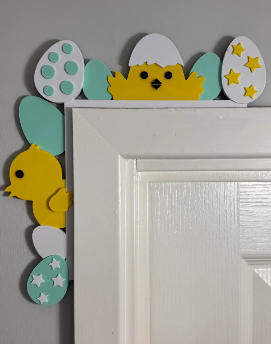 Decorazioni angolo porta