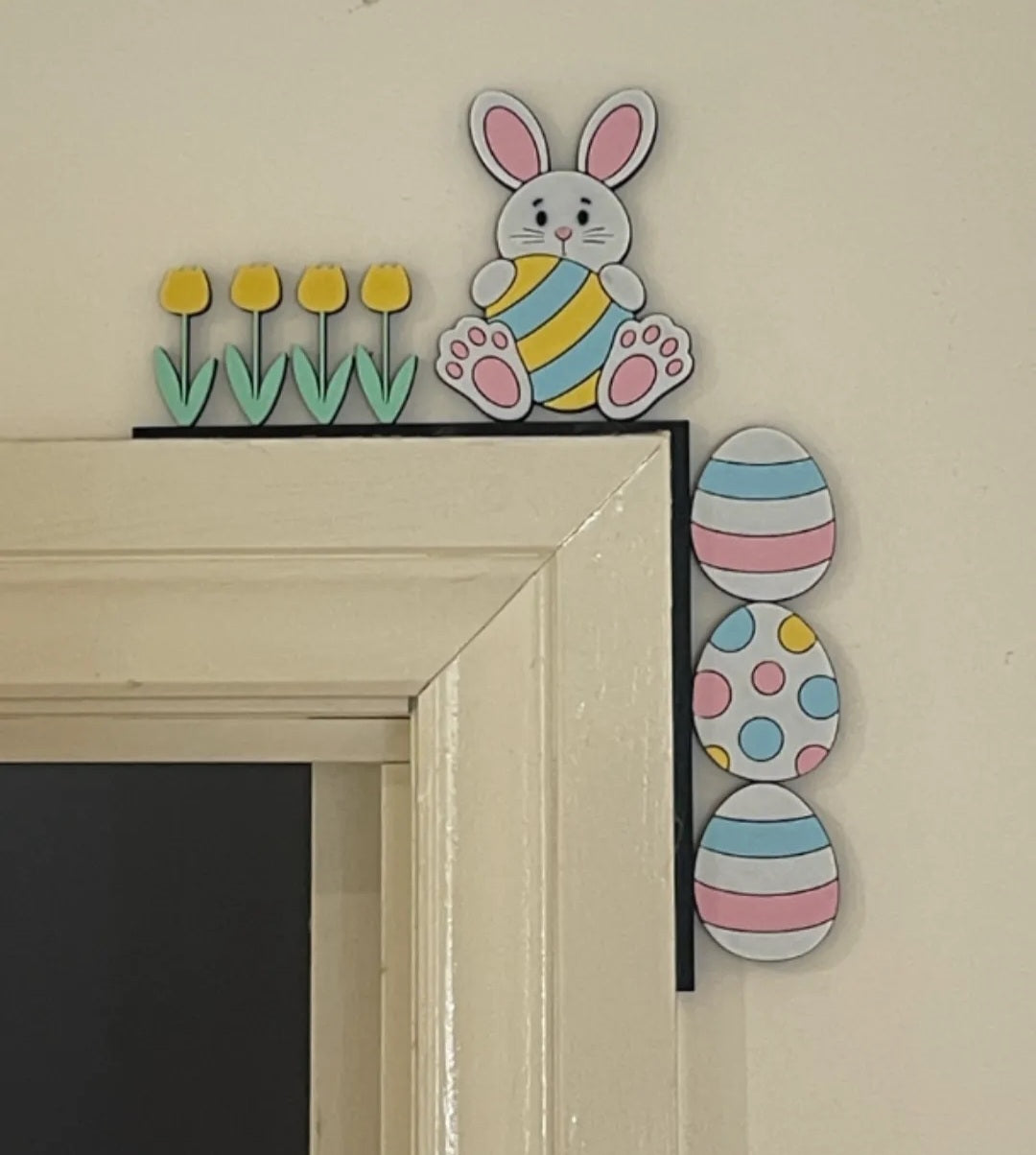 Decorazioni angolo porta