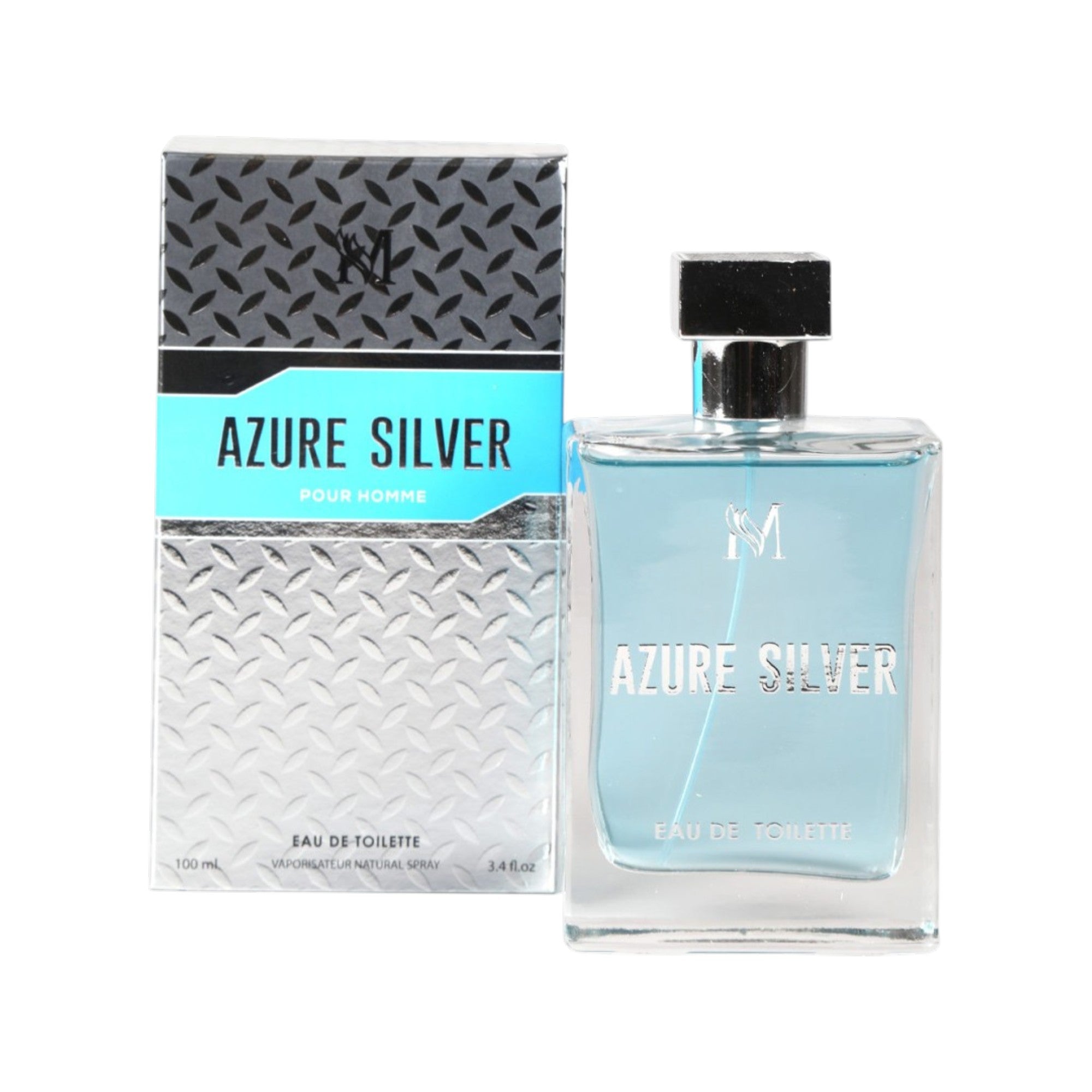 Azure Silver 100 ml Uomo