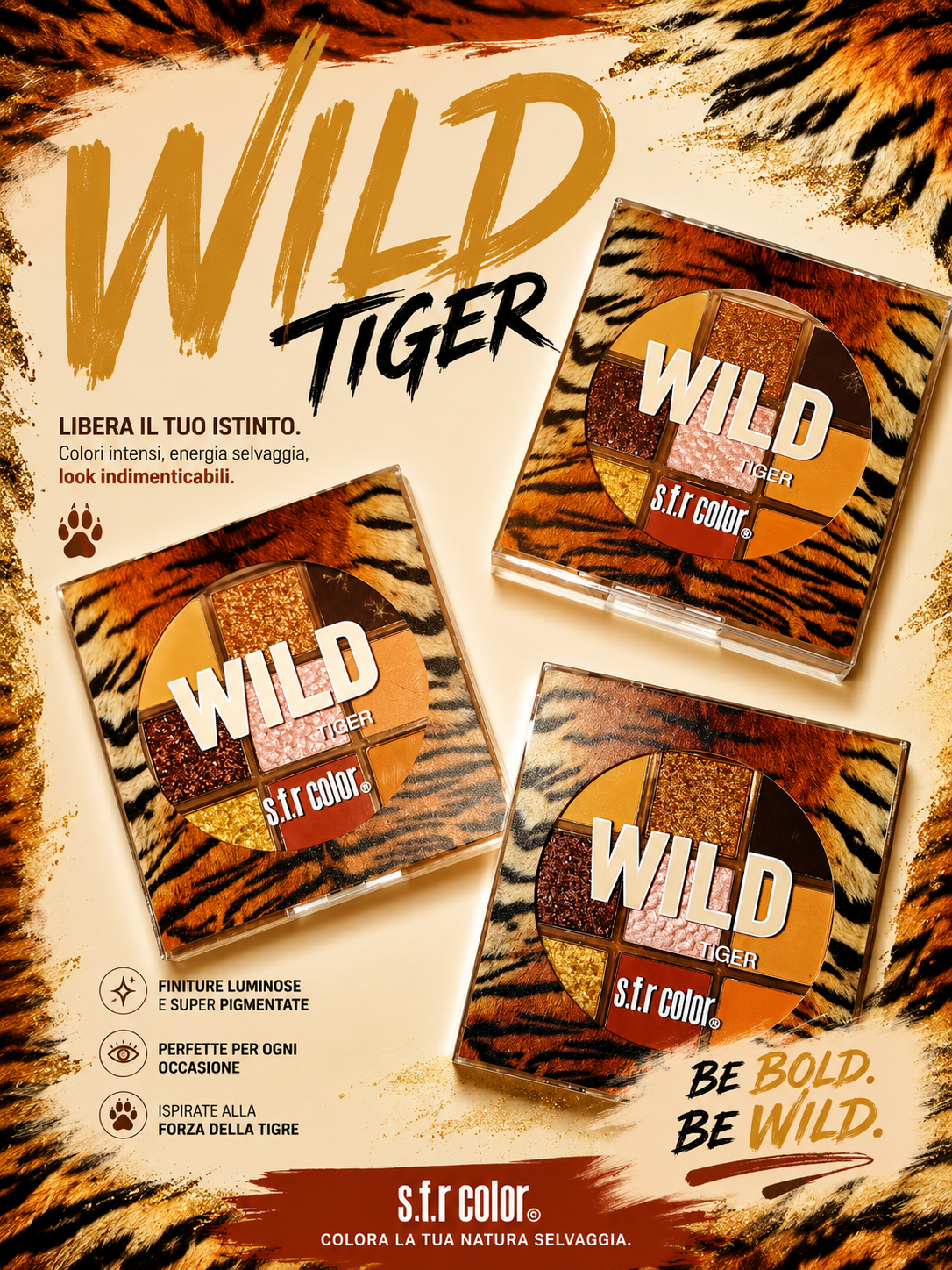 Palette occhi Wild Tiger