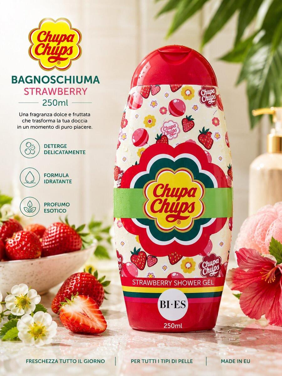Bagnoschiuma Chupa Chups - Esperienza Dolce e Golosa (250ml)