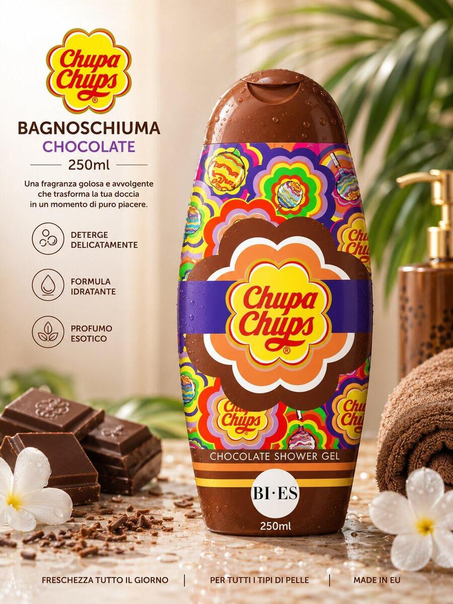 Bagnoschiuma Chupa Chups - Esperienza Dolce e Golosa (250ml)