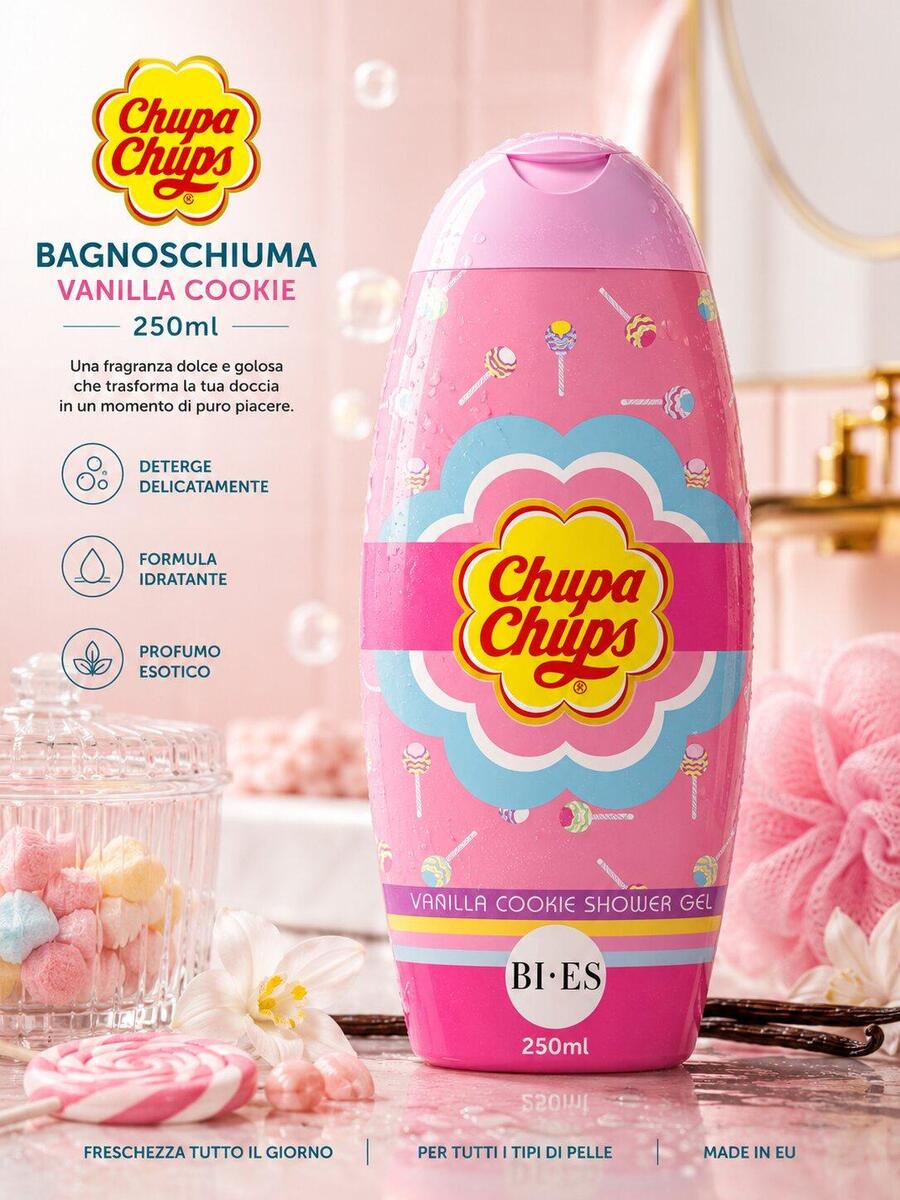 Bagnoschiuma Chupa Chups - Esperienza Dolce e Golosa (250ml)