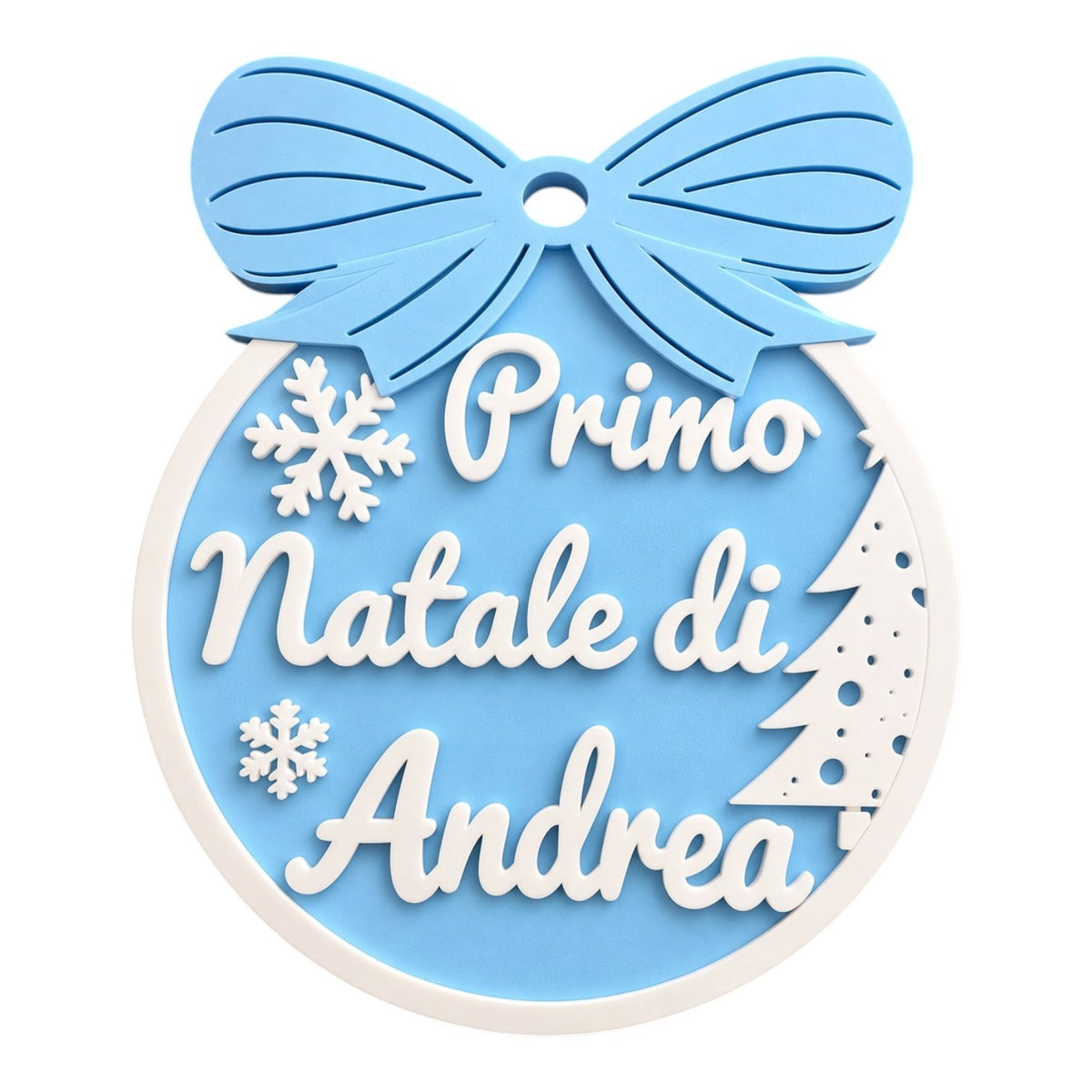 Pallina di Natale Personalizzata – Il Mio Primo Natale