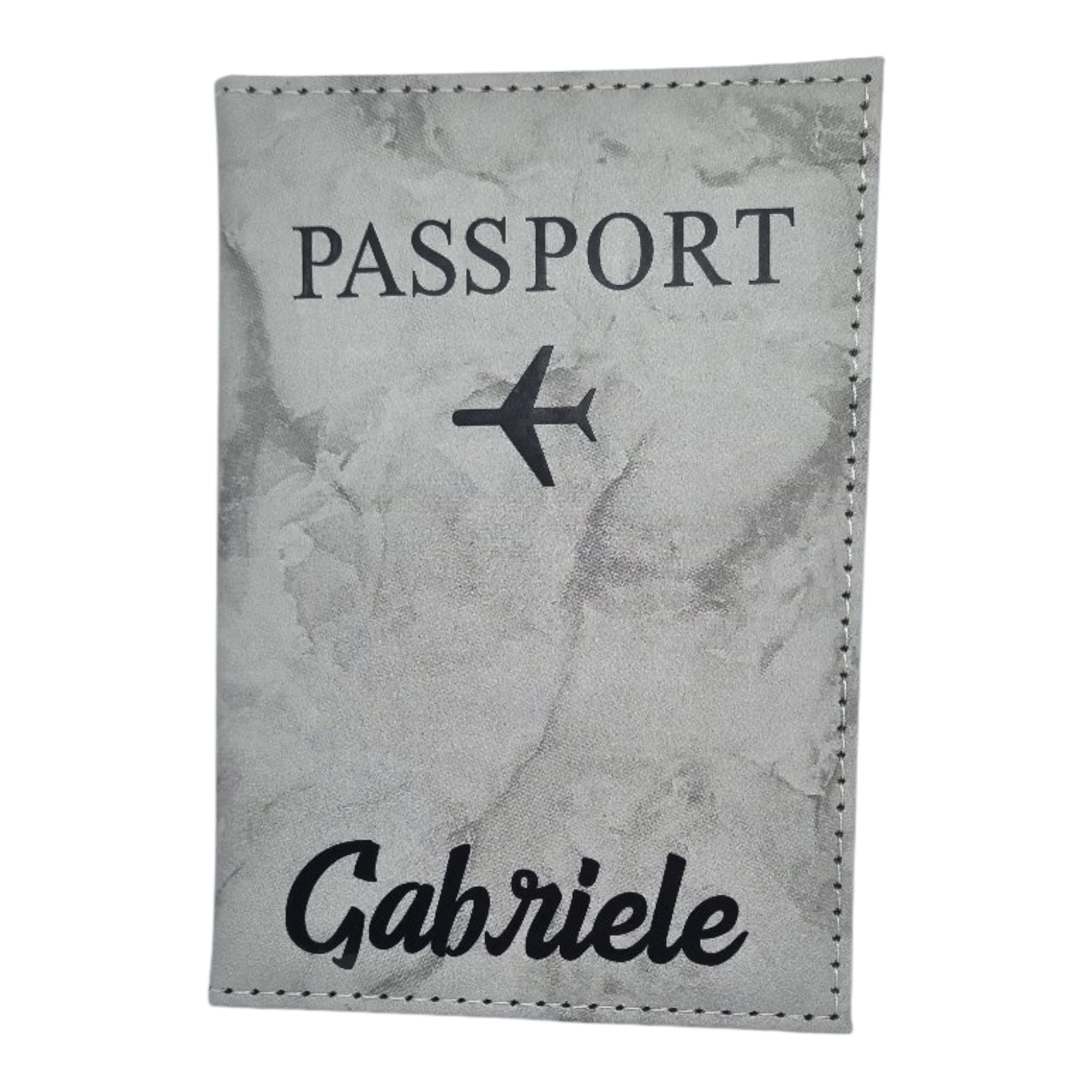 Porta passaporto uomo personalizzato con nome