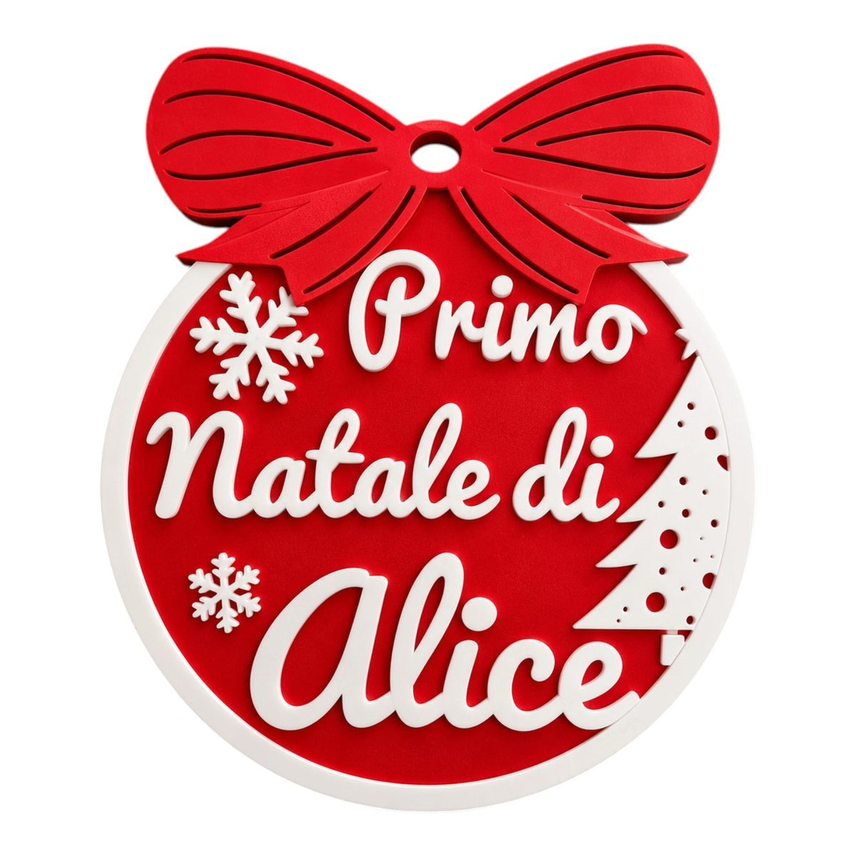 Pallina di Natale Personalizzata – Il Mio Primo Natale