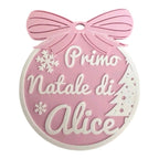 Pallina di Natale Personalizzata – Il Mio Primo Natale