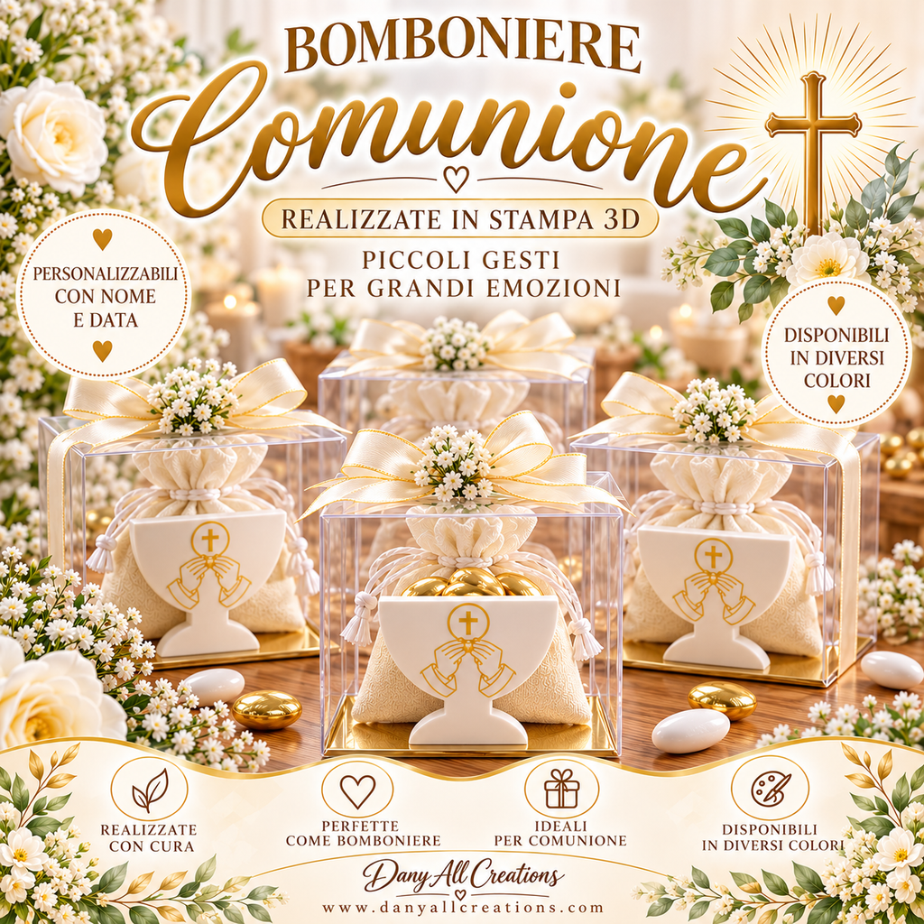 Bomboniera Comunione Calice