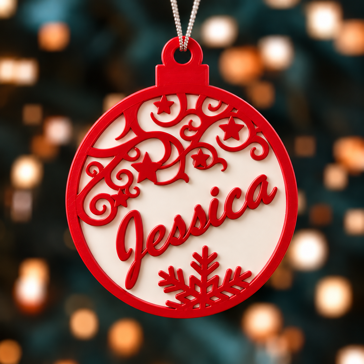 🎄 Pallina Natalizia Personalizzata con Nome