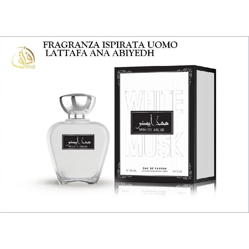 PROFUMO ARABO UOMO WHITE MUSK AFAQ 100ML